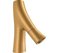 hansgrohe AXOR Starck Organic Standventil 50 sin desagüe, 12110250, Color: Óptica de oro cepillado