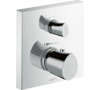 hansgrohe AXOR Starck Termostato orgánico empotrado con válvula de cierre, 1 consumidor, 12715000, Color: cromado