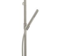 hansgrohe AXOR Starck set de ducha 0,90m, con ducha manual 1jet, 27983800, Color: Óptica de acero inoxidable
