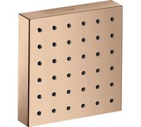 hansgrohe AXOR Starck ShowerCollection Módulo de ducha empotrado 12 x 12, 28491300, Color: Oro rojo pulido