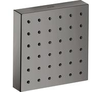 hansgrohe AXOR Starck ShowerCollection Módulo de ducha empotrado 12 x 12, 28491330, Color: Cromo negro pulido