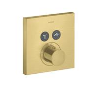 hansgrohe AXOR Starck ShowerSelect Square Termostato empotrado para 2