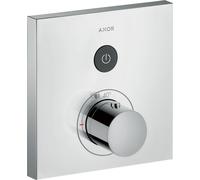 hansgrohe AXOR Starck ShowerSelect Termostato cuadrado empotrado para 1 consumidor, 36714000, Color: cromado