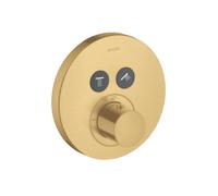 hansgrohe AXOR Starck ShowerSelect termostato redondo empotrado para 2 consum...