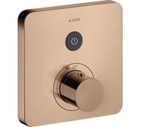 Hansgrohe Axor Starck ShowerSelect Termostato suave empotrado para 1 consumidor, Color: Oro rojo pulido - 36705300