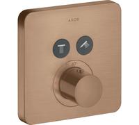 hansgrohe AXOR Starck ShowerSelect termostato suave empotrado para 2 consumid...