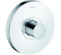 hansgrohe AXOR Starck ShowerSelect Thermostat Termostato de alto caudal redondo empotrado, 36721000, Color: cromado
