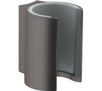 hansgrohe AXOR Starck soporte de ducha, 27515340, Color: Cromo negro cepillado