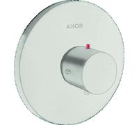 hansgrohe AXOR Starck Termostato Highflow 59 l/min empotrado, 10715800, Color: Óptica de acero inoxidable