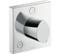 hansgrohe AXOR Starck Trio/Quattro Válvula de cierre y conmutación empotrada 12 x 12, 12731310, Color: Oro rojo cepillado