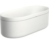 hansgrohe AXOR Suite bañera, independiente, 1900x850x630mm, SOLIDSurface, 2 plazas, 190 litros, 42005700, Color: Blanco mate
