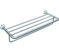 hansgrohe AXOR Toallero circular universal, con toallero, 42843000, Color: cromado