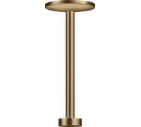 hansgrohe AXOR Una conexión de techo de 300 mm para ducha 280 2 tipos de chorro, 48496140, Color: Bronce cepillado