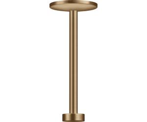 hansgrohe AXOR Una conexión de techo de 300 mm para ducha 280 2 tipos de chorro, 48496140, Color: Bronce cepillado