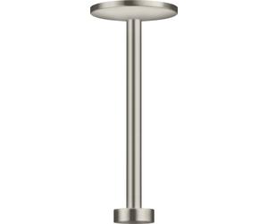 hansgrohe AXOR Una conexión de techo de 300 mm para ducha 280 2 tipos de chorro, 48496800, Color: Óptica de acero inoxidable