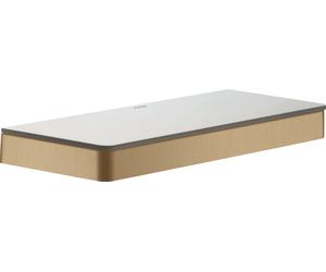 hansgrohe AXOR UNIVERSAL Accesorios Estante 300 mm, 42838140, Color: Bronce cepillado