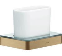 hansgrohe AXOR Universal Accesorios vaso cepillo de dientes, 42834140, Color: Bronce cepillado
