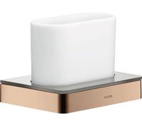 hansgrohe AXOR Universal Accesorios vaso cepillo de dientes, 42834300, Color: Oro rojo pulido
