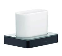 hansgrohe AXOR UNIVERSAL Accesorios vaso cepillo de dientes, 42834670, Color: negro mate
