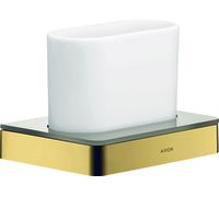 hansgrohe AXOR Universal Accesorios vaso cepillo de dientes, 42834990, Color: Óptica Oro Pulido