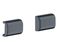 hansgrohe AXOR UNIVERSAL Accessories Funda para barandilla, 42871340, Color: Cromo negro cepillado