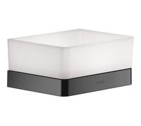 hansgrohe AXOR UNIVERSAL Accessories Shelf, para ducha, 42802330, Color: Cromo negro pulido