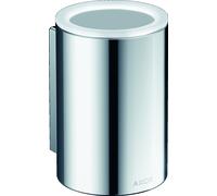 hansgrohe AXOR Vaso universal para cepillos de dientes, 42804000, Color: cromado
