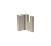 hansgrohe AXOR UNIVERSAL Gancho toallero rectangular, metal, 42611820, Color: Níquel Cepillado