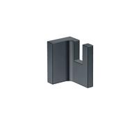 hansgrohe AXOR UNIVERSAL Ganchura toallero rectangular, metal, 42611340, Color: Cromo negro cepillado