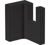 hansgrohe AXOR UNIVERSAL Ganchura toallero rectangular, metal, 42611670, Color: negro mate