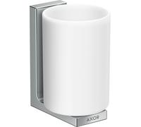 hansgrohe AXOR UNIVERSAL vaso rectangular para cepillado de dientes, metal, v...