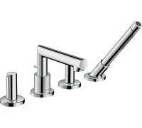 Grifería para bañera de 4 agujeros hansgrohe AXOR Uno, Zerogriff, proyección 152mm, 45444000, Color: cromado