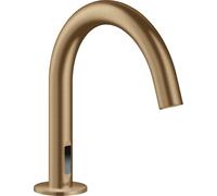hansgrohe AXOR Uno Mezclador electrónico de lavabo, extensión 147 mm, 38010140,