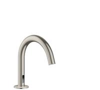hansgrohe AXOR Uno Mezclador electrónico de lavabo, extensión 147 mm, 38010800,