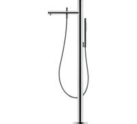 hansgrohe AXOR Uno Mezclador monomando para bañera, de pie, Zerogriff, proyección 264mm, 45416000, Color: cromado