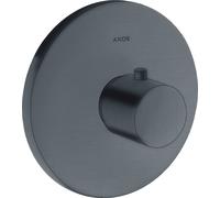hansgrohe AXOR Uno² Termostato 43 l/min empotrado, 38375340, Color: Cromo negro cepillado