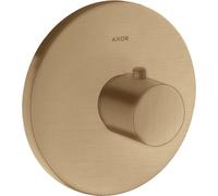 hansgrohe AXOR Uno² Termostato 59 l/min Flujo alto empotrado, 38715140, Color: Bronce cepillado