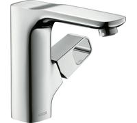 hansgrohe AXOR Urquiola Mezclador monomando de lavabo sin desagüe, 11021140, Color: Bronce cepillado