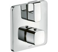 hansgrohe AXOR Urquiola termostato empotrado con válvula de cierre/cambio, 11733950, Color: Latón cepillado