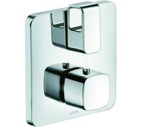 hansgrohe AXOR Urquiola termostato empotrado con válvula de cierre/cambio, 11733140, Color: Bronce cepillado