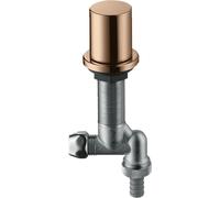 hansgrohe AXOR Válvula de cierre de electrodomésticos de cocina, 10823300, Color: Oro rojo pulido