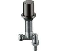 hansgrohe AXOR Válvula de cierre de electrodomésticos de cocina, 10823330, Color: Cromo negro pulido