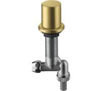 hansgrohe AXOR Válvula de cierre de electrodomésticos de cocina, 10823950, Color: Latón cepillado