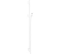 hansgrohe Unica barra de ducha S Puro 90 cm con manguera de ducha, 28631, color: blanco mate