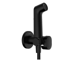 Hansgrohe Bidette conjunto de rociador para bidé empotrado negro 29232670