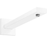 hansgrohe Brazo de ducha de 39 cm, color blanco mate.