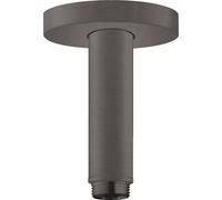 hansgrohe conexión de techo S 100 mm, 27393340, Color: Cromo negro cepillado