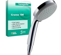 Ducha manual hansgrohe Croma 100 Vario, cromada, 28535000