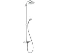 Hansgrohe Croma conjunto de ducha a pared con termostato cromo 27223000
