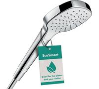 hansgrohe Croma Select E teleducha 1jet EcoSmart, 26815400, Color: Cromo/Blanco